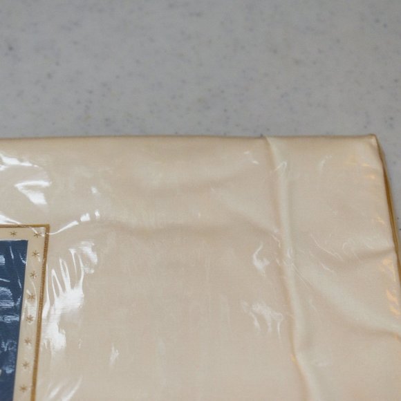 NWD Vtg Stevens Beauticale Cotton 200 Thread (2) Cream Pillow Cases 42 x 38.5 - Picture 7 of 11